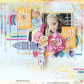 {All you need is love} layout * Glitz Design*