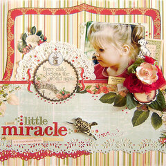 {Little Miracle} - 123 project *Webster's Pages August challenge*