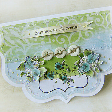 {Best Wishes} II - card