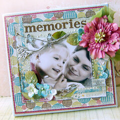 {Memories} - canvas *Webster's Pages*