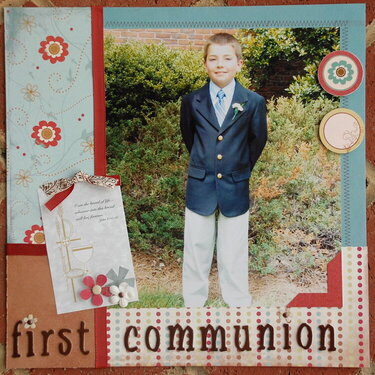 First Communion (left side)