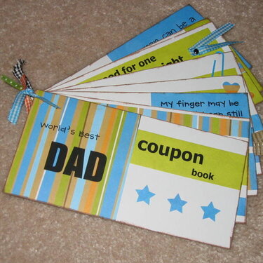 Father&#039;s Day Coupon Book