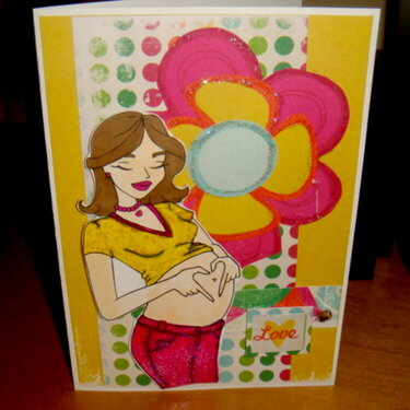Love Pregnancy Card