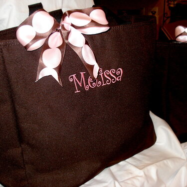 Bridal Party Gifts Close Up