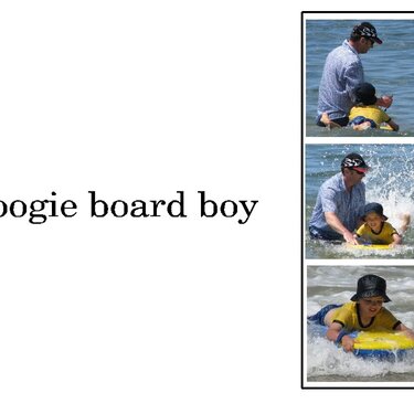 boogie board boy