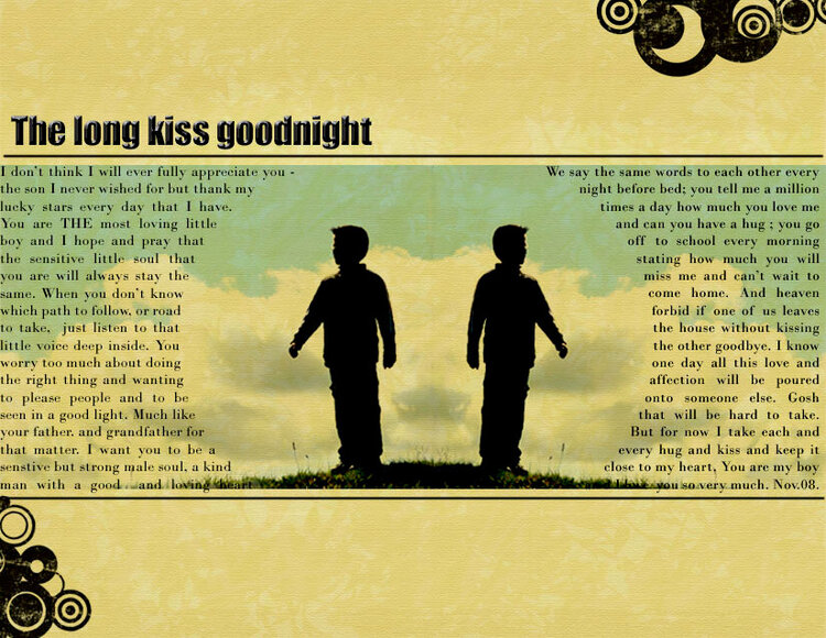 the long kiss good night