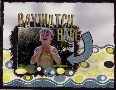 Baywatch babe