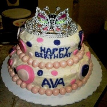 Ava&#039;s bday cake!
