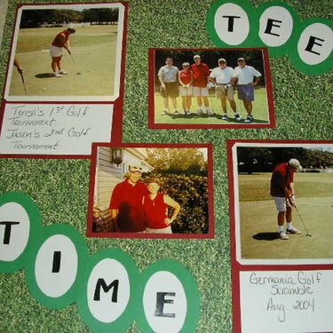 TEE TIME Golf Tournament 2004