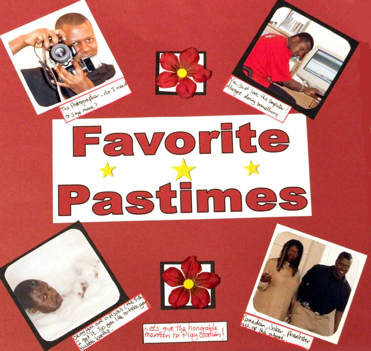 Favorite Pastimes
