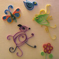 Quilled Birthday Card