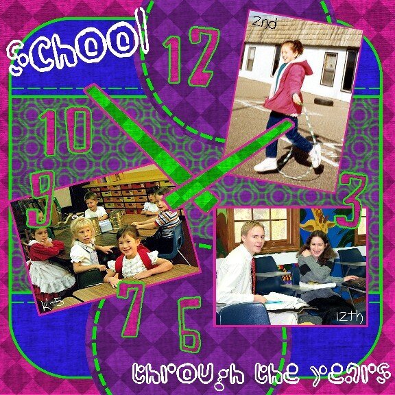 School Through The Years (day 9)