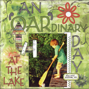 An &#039;OAR&#039;dinary DAY at the lake