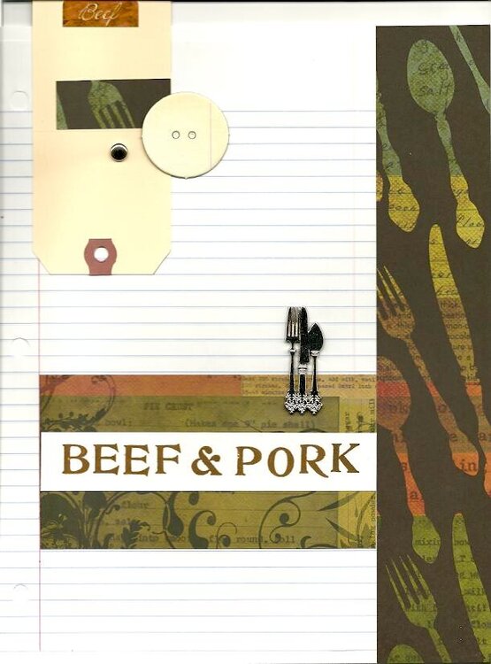 Cookbook Beef and Pork