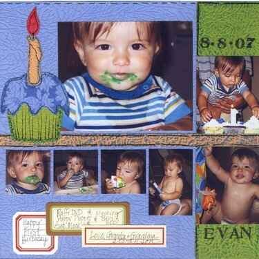 Evan&#039;s First Birthday