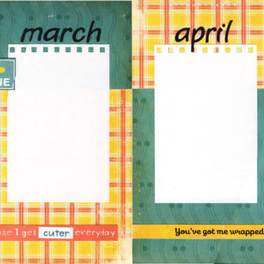 Liam&#039;s Album March and April