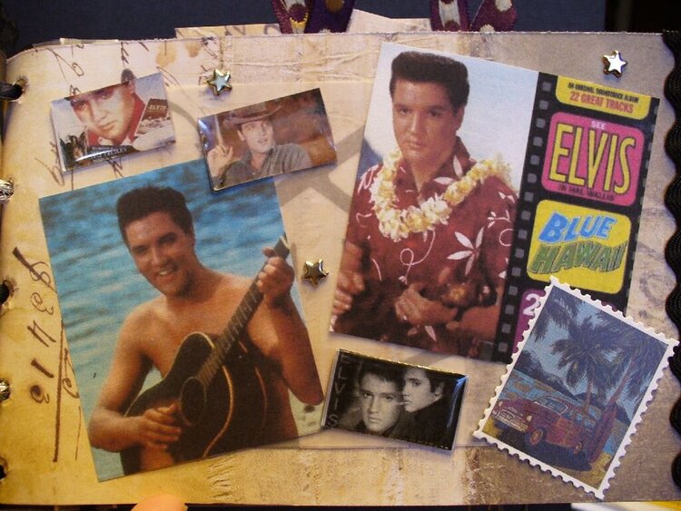 Inside Elvis Ephemera Paperbag Album