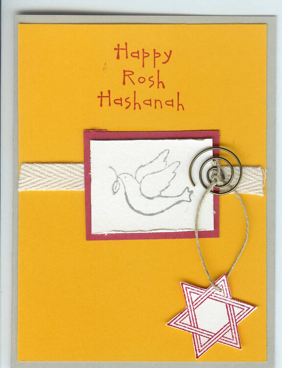 Stampin Up Rosh Hashanah cards