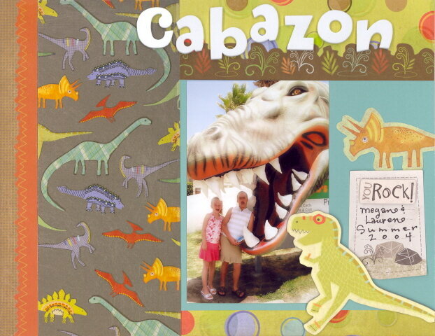 Imaginisce Dino Roar Collection Cabazon Layout