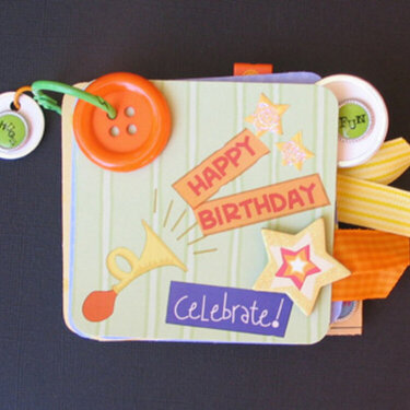 Birthday Mini Book Cover