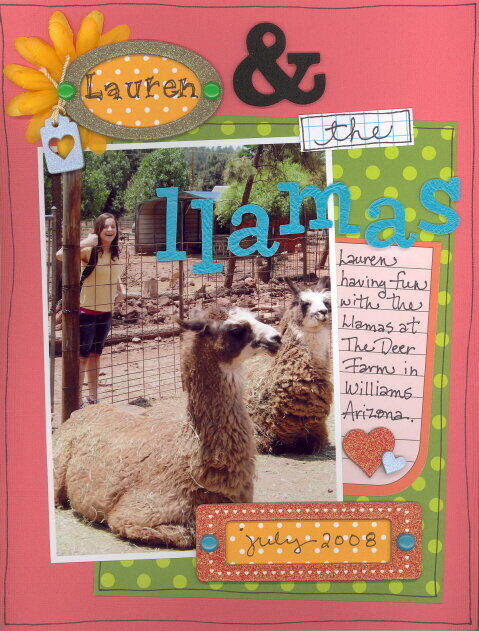 Lauren &amp; the Llamas