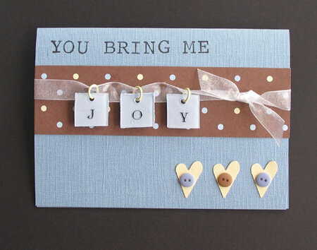 You Bring Me Joy Card