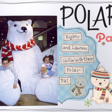 New Imaginisce Polar Pals Layout