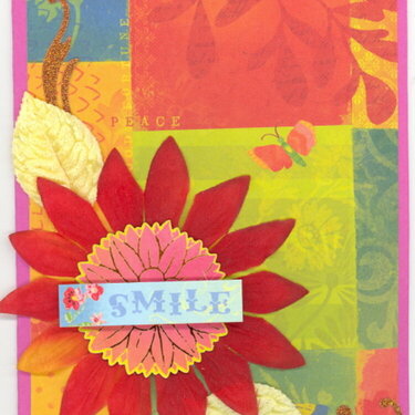 Smile Colorful Card