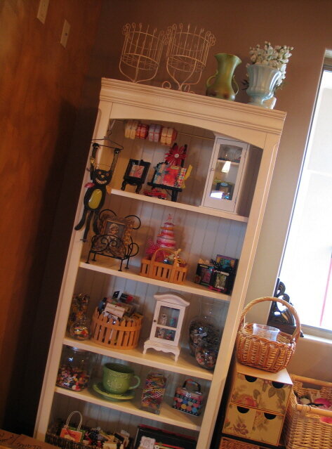 Bookcase Crafty Shelves