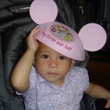 Josie at Disneyland