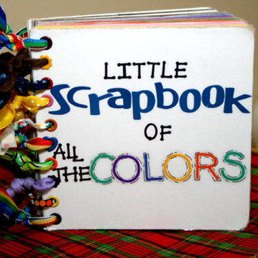 Little Scrapbook of all the Colors Book