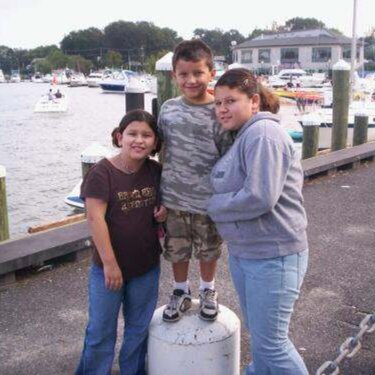 The kids at Chesapeake Bay