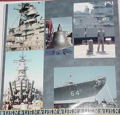 USS Wisconsin LO, Left - Album For Friend
