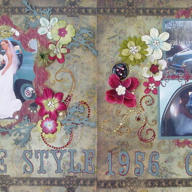 Vintage Sytle Dbl Page