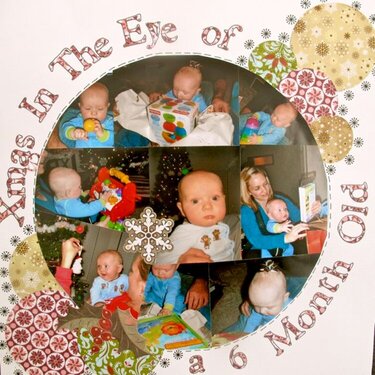 Xmas In the Eye of a 6 month old
