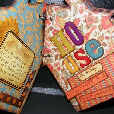 House Warming Chipboard Book