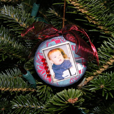 Christmas ornament for Baby Luke
