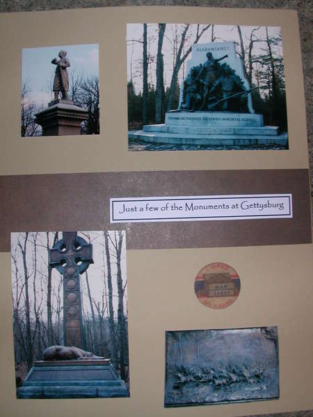 Gettysburg Monuments