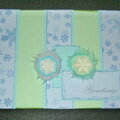&quot;Greetings&quot; card for Keepsake Trends card challenge #9