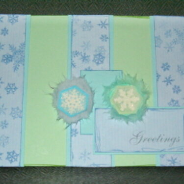 &amp;quot;Greetings&amp;quot; card for Keepsake Trends card challenge #9