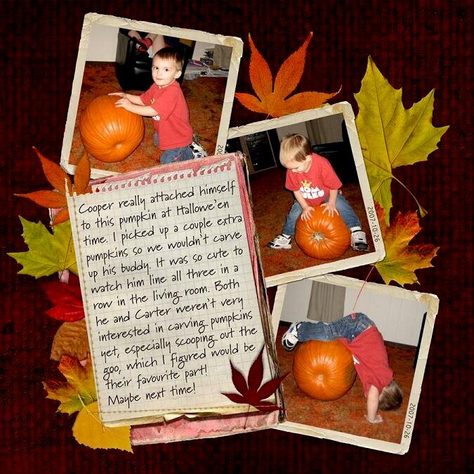 Cooper and the Pumpkin