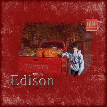 Edison&#039;s Pumpkin Haul