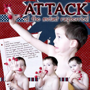 Attack of the Mutant Raspberries!