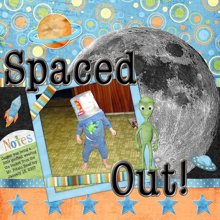 Spaced out!