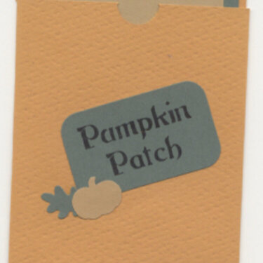 Pumpkin Picking Pcket with card