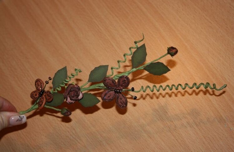 Homemade Flower Vine