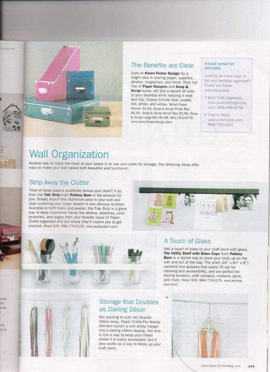 article from mag on sbroom organization