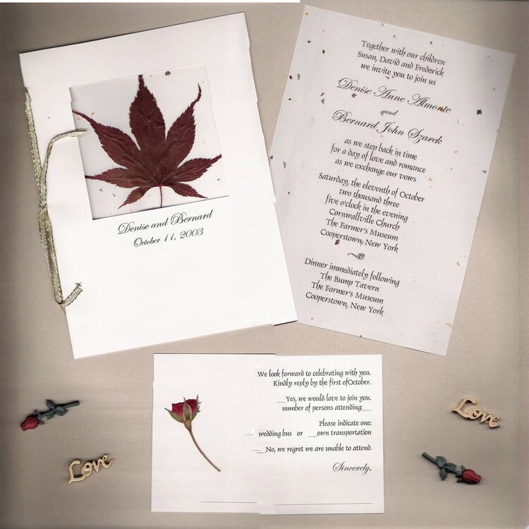 Invitation page