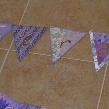 Part of a Banner for Scrapbook Royalty