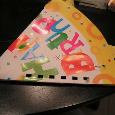 Birthday Party Hat Book How-to